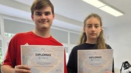 Prizinės vietos nacionalinėse elektronikos varžybose